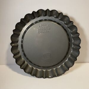 Vintage EKCO Baker's Secret Duncan Hines Tiara Desserts Pie Tart Pan Fluted